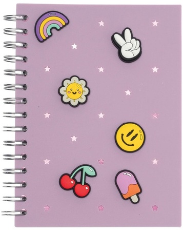 Pembrook Notebook - Purple Rainbow