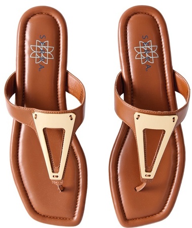 Serra Ladies Fashion Sandal - Cognac