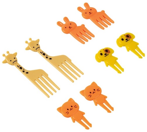 Crofton Sandwich or Lunch Accessories - 8pc Cute Forks