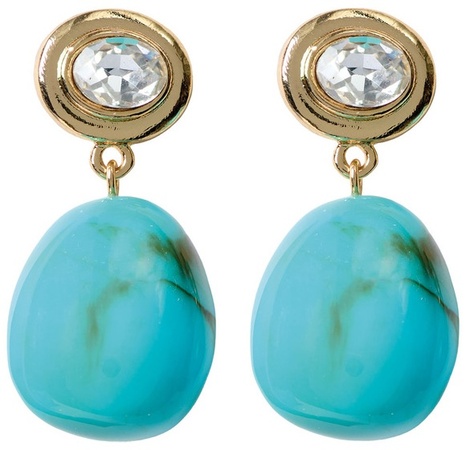 Serra Everyday Fashion Earring - Turq Dangle