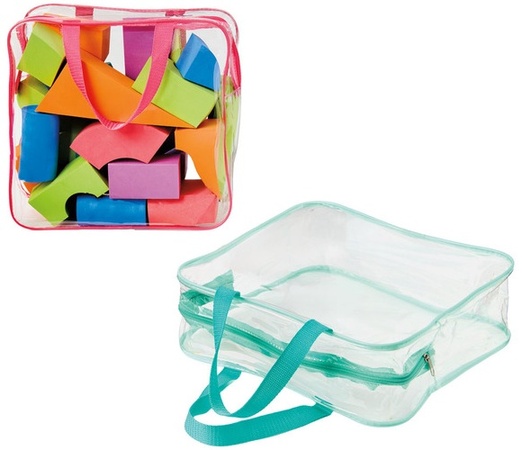KIRKTON HOUSE Storage Bags 2pk - Pink/Turquoise