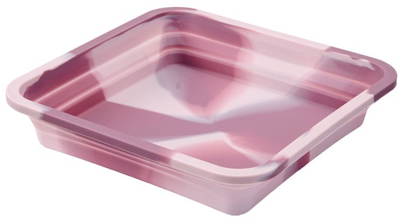 Crofton Reinforced Silicone Pan - Square Pan - Purple