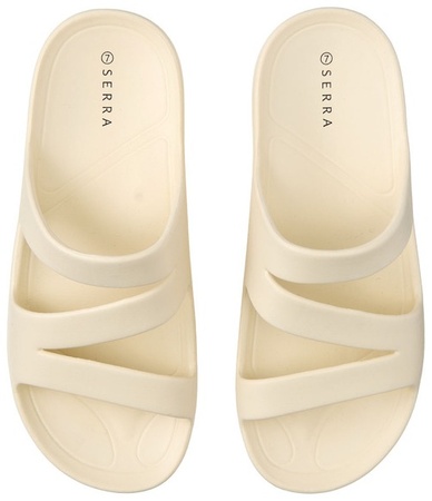 Crane Ladies Strappy EVA Sandal - Ivory
