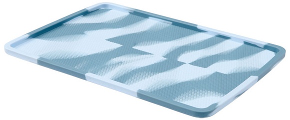 Crofton Reinforced Silicone Pan - Cookie Sheet - Blue