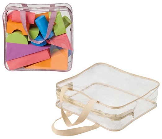 KIRKTON HOUSE Storage Bags 2pk - Purple/Taupe