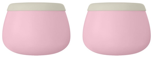 Crofton 2pk Silicone - Beige/Pink