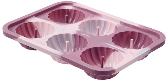 Crofton Reinforced Silicone Pan - Bundt Cake Tray - Purple