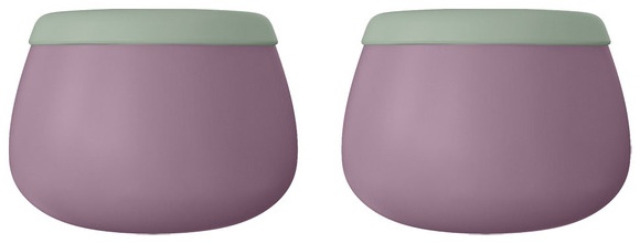 Crofton 2pk Silicone - Green/Purple