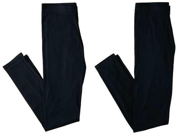 Serra 2 Pack Super Soft Leggings Black/Black