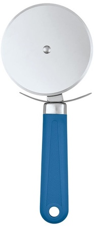 Crofton Silicone Grip SS Kitchen Gadgets - Pizza Cutter - Blue