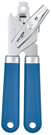 Crofton Silicone Grip SS Kitchen Gadgets - Can Opener - Blue