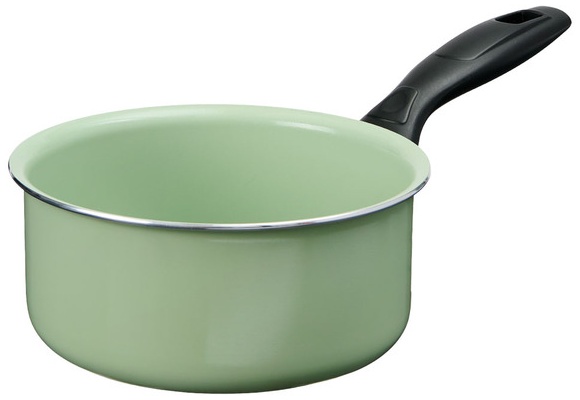 Crofton Mini Ceramic Frying Pan - Sauce Pan - Green