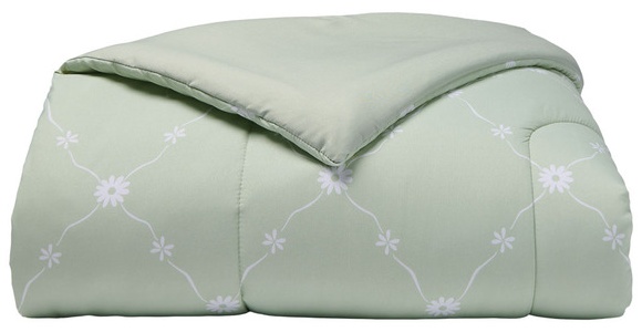 KIRKTON HOUSE Full Comforter - Daisy Sea Foam