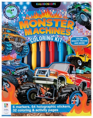 Hinkler Coloring Kit - Monster Machine