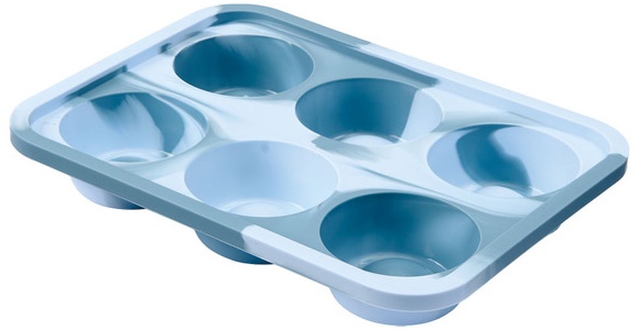 Crofton Reinforced Silicone Pan - Lava Cake - Blue