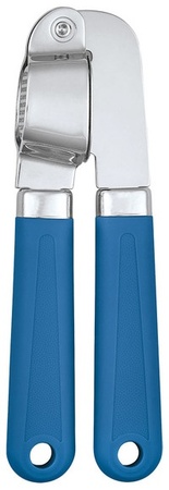 Crofton Silicone Grip SS Kitchen Gadgets - Garlic Press - Blue