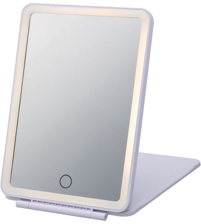 Visage Foldable LED Mirror - Purple