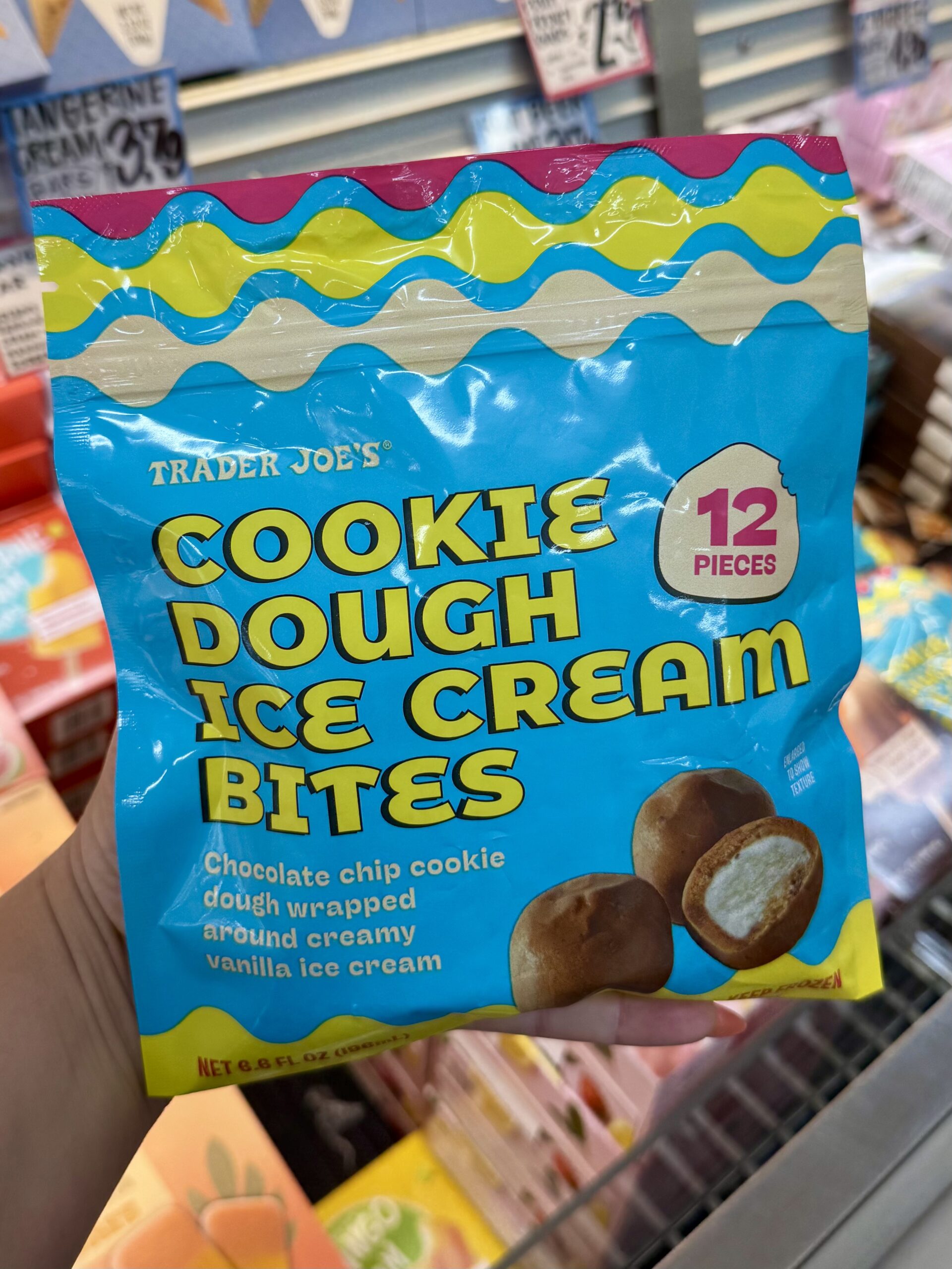 Cookie Dough Ice Cream Bites - in store