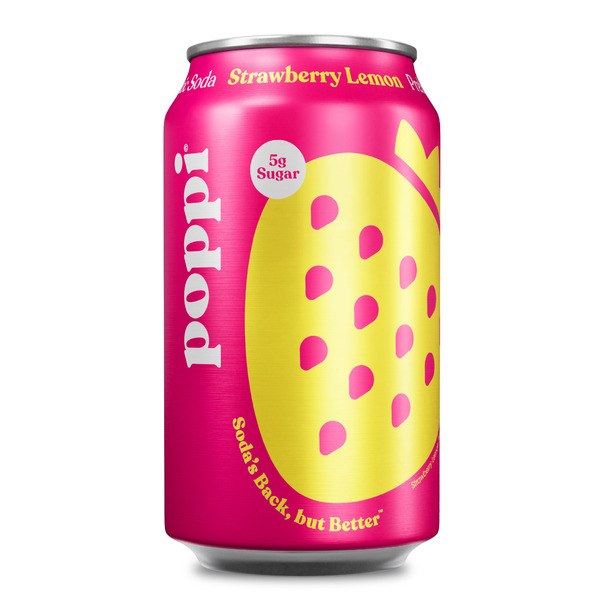 Poppi Lemon Lime Prebiotic Soda (4-pack) - (7% off) → $7.65