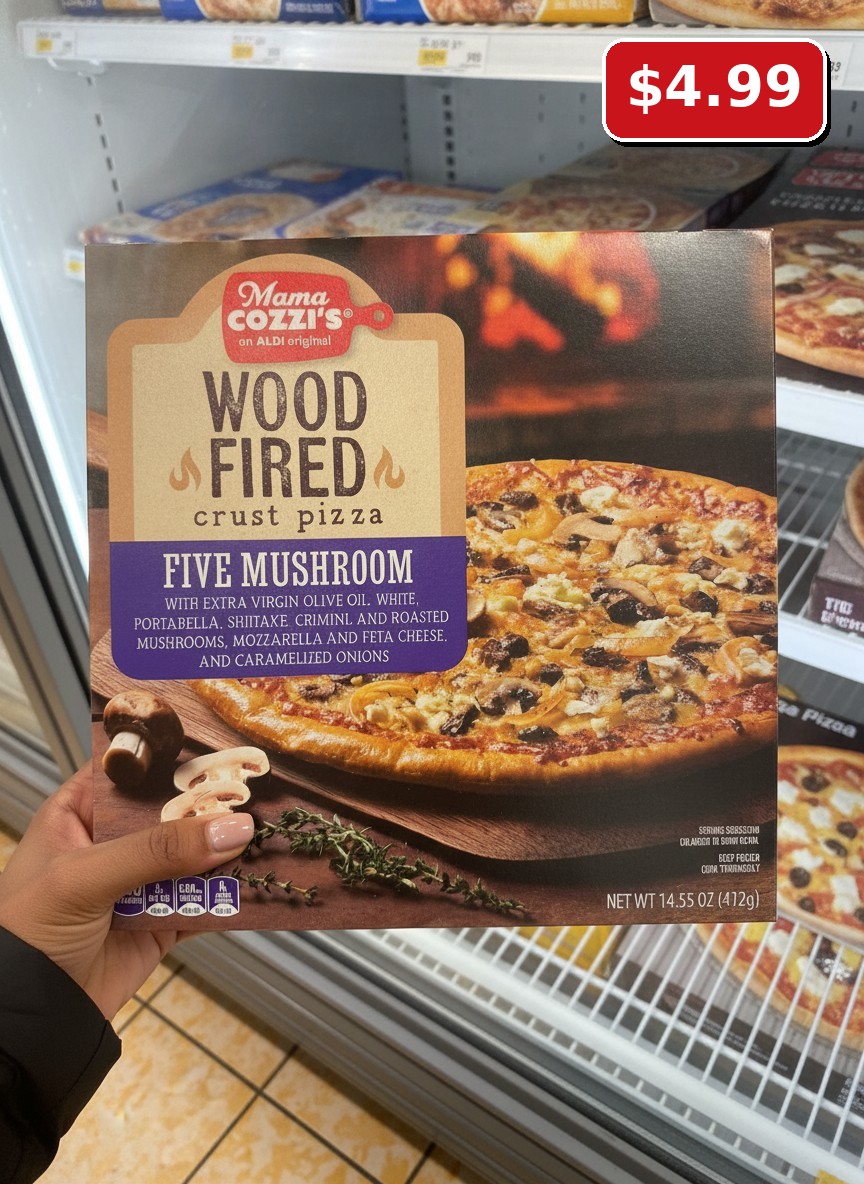 Mama Cozzi's Wood Fired Crust Pizza Five Mushroom