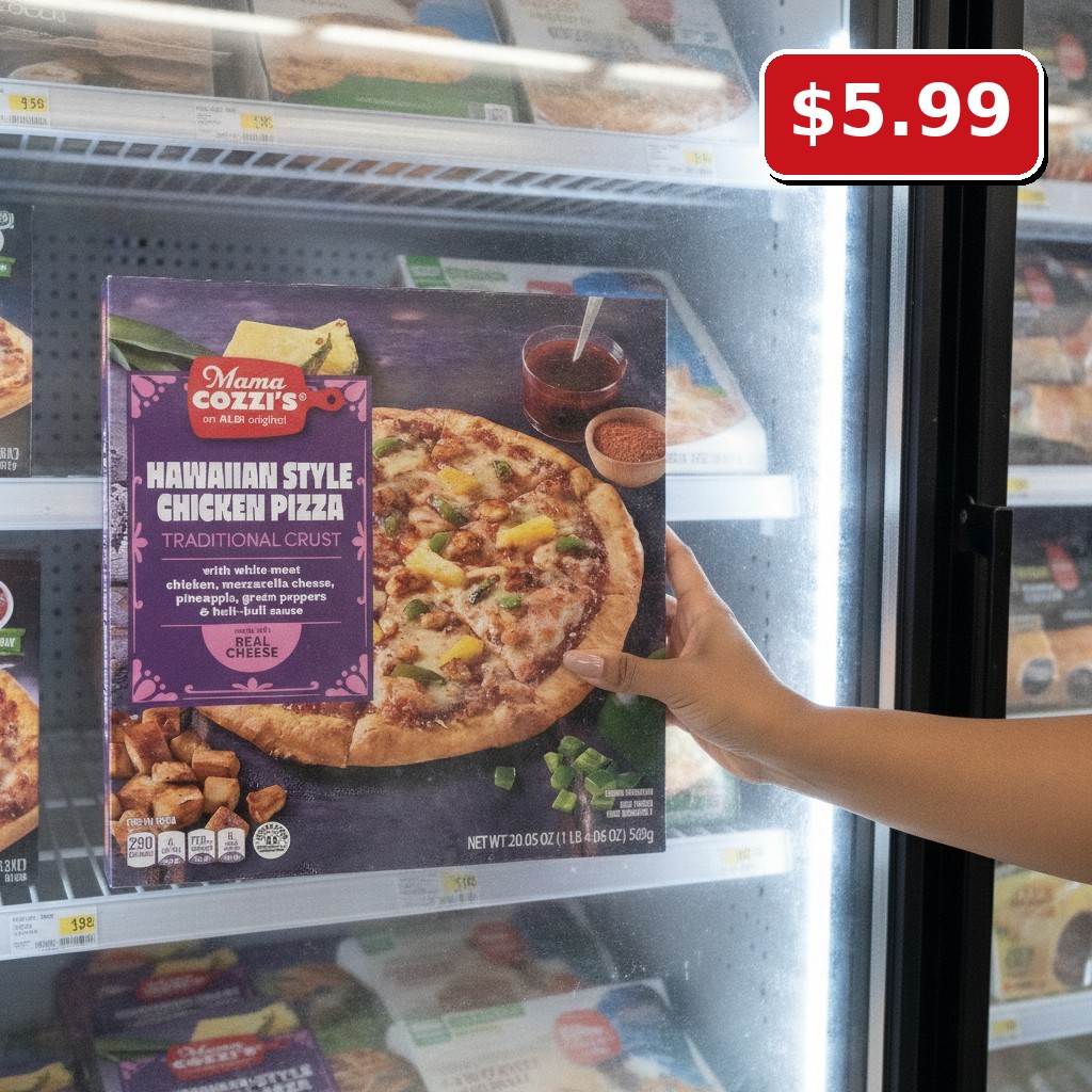 Mama Cozzi's HAWAIIAN STYLE CHICKEN PIZZA TRADITIONAL CRUST
