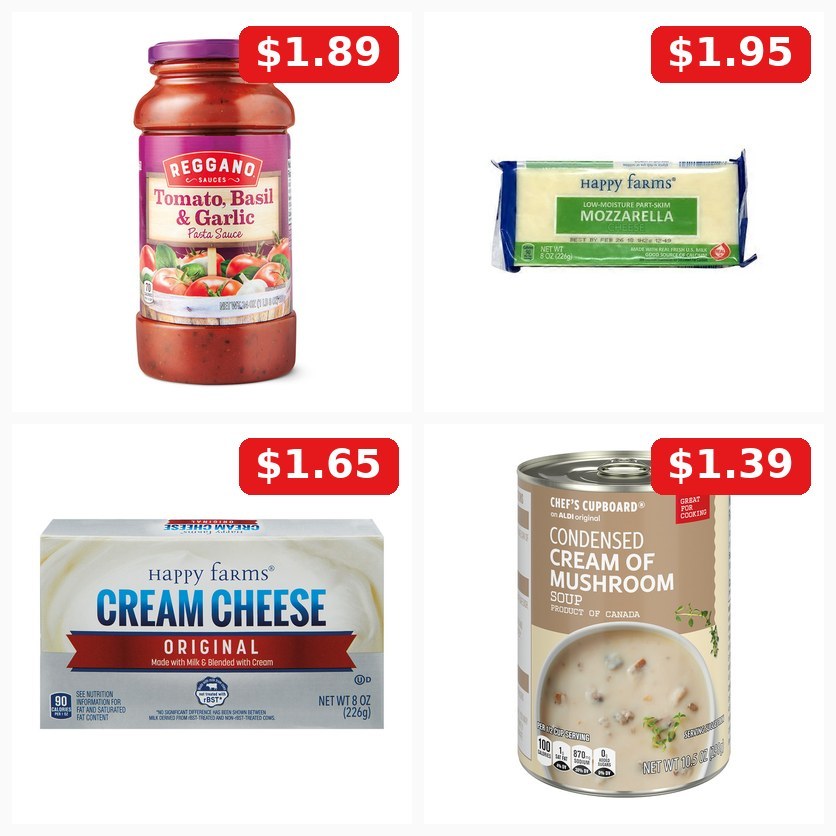 2. Creamy One-Pot Lasagna Soup — ALDI shopping list