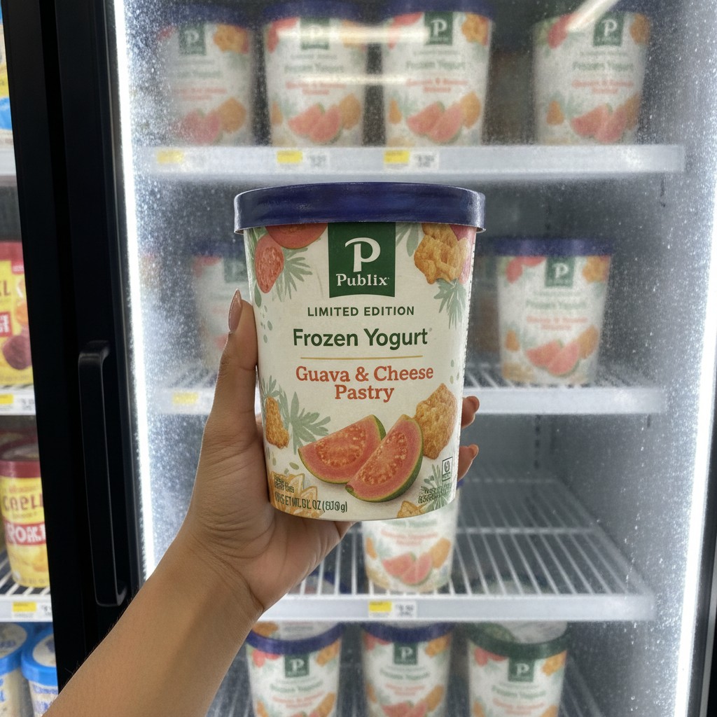 Publix Limited Edition Frozen Yogurt Guava & Cheese Pastry