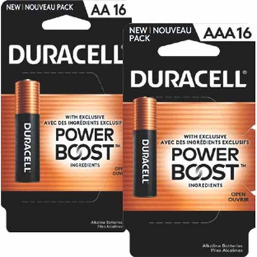 Any 1 Duracell Coppertop AA/AAA