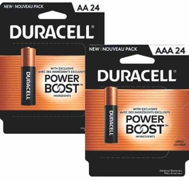 Any 1 Duracell Coppertop AA/AAA