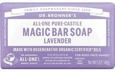 Dr. Bronner's Pure-Castile Bar Soap