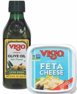 Vigo Feta Cheese 8-oz or Extra Virgin Olive Oil 8.5-oz