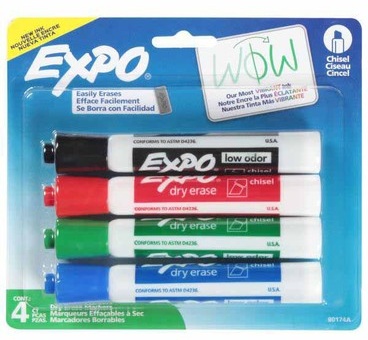 Expo Dry Erase Markers