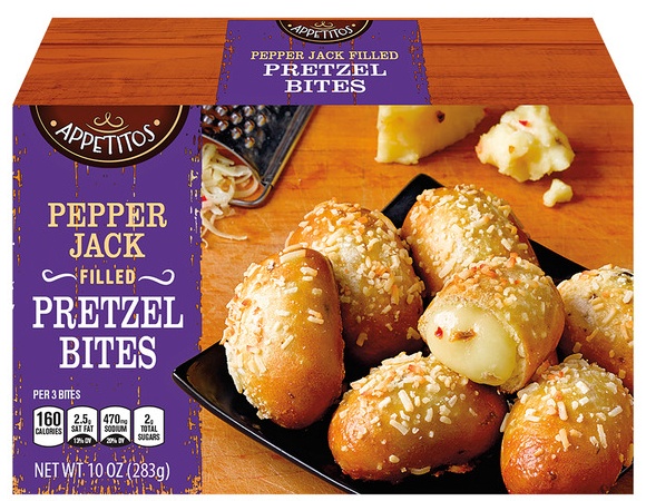 Appetitos Pretzel Bites - Pepper Jack