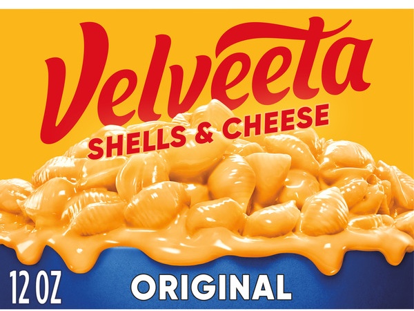 Velveeta/Kraft Deluxe Macaroni and Cheese - Shells