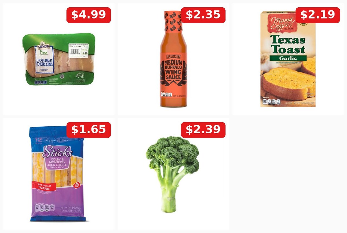 4. Fiery Buffalo Texas Toast Melts — ALDI shopping list