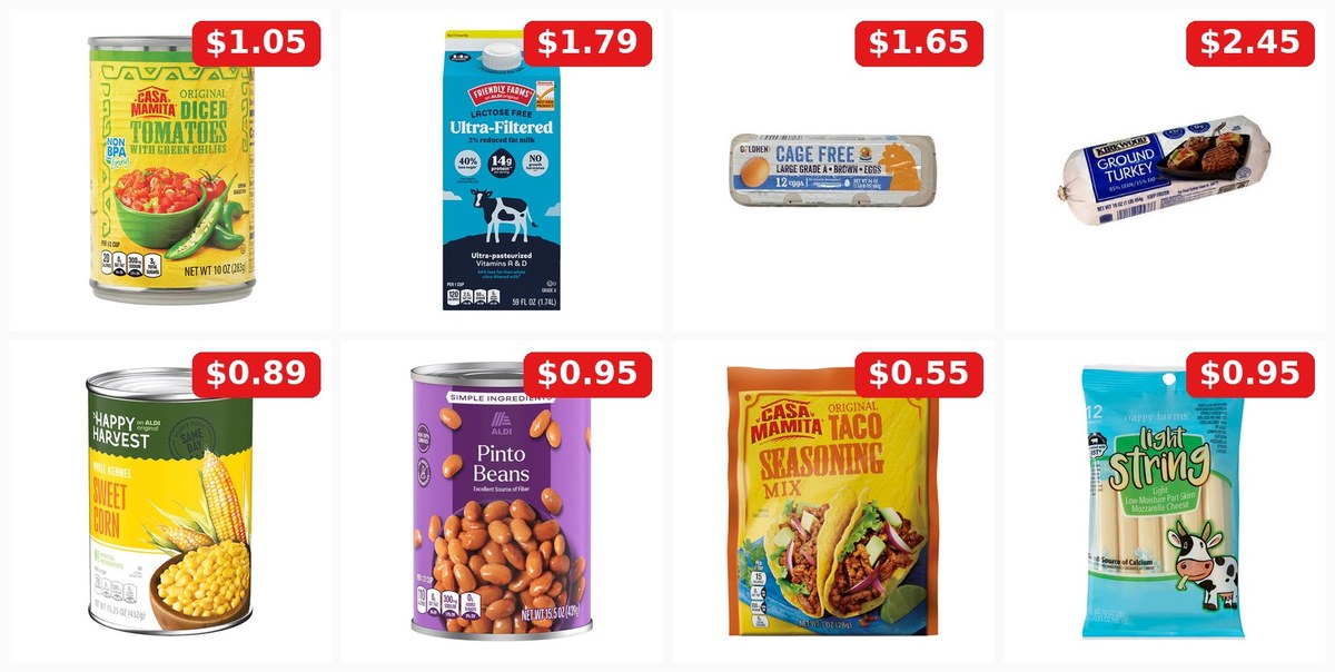 5. Southwest Cowboy Cornbread Casserole — ALDI shopping list