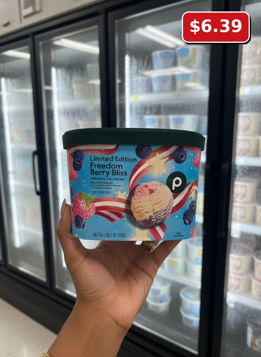 Publix Limited Edition Freedom Berry Bliss PREMIUM ICE CREAM