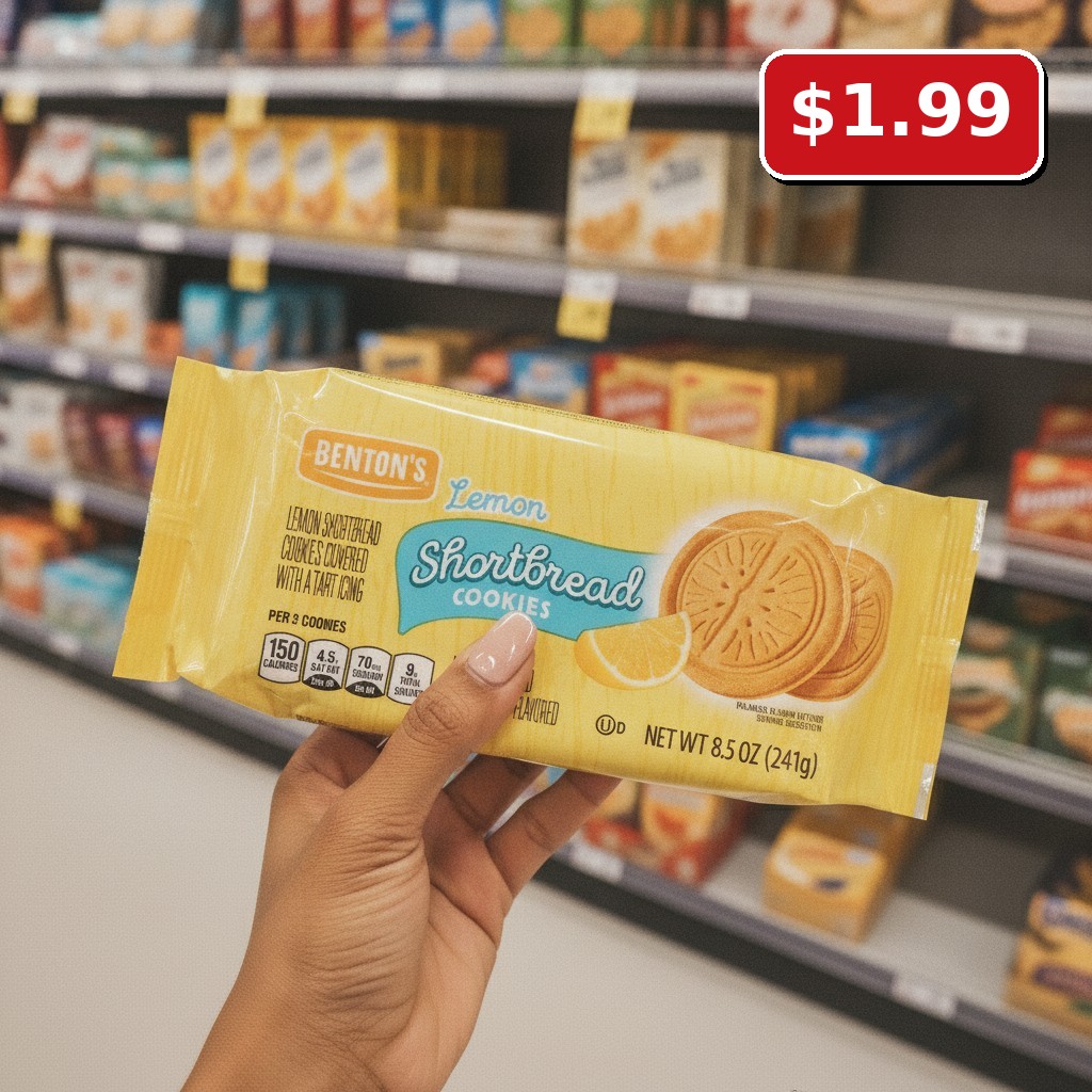 BENTON'S Lemon Shortbread Cookies