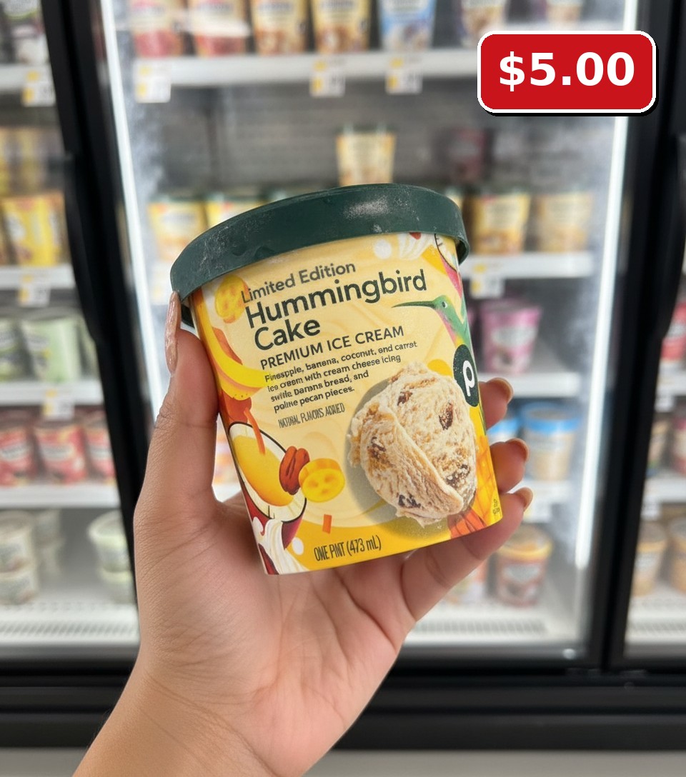 Limited Edition Hummingbird Cake PREMIUM ICE CREAM