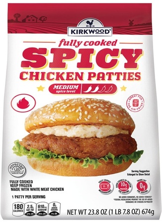 Kirkwood Spicy Chicken Patties - 