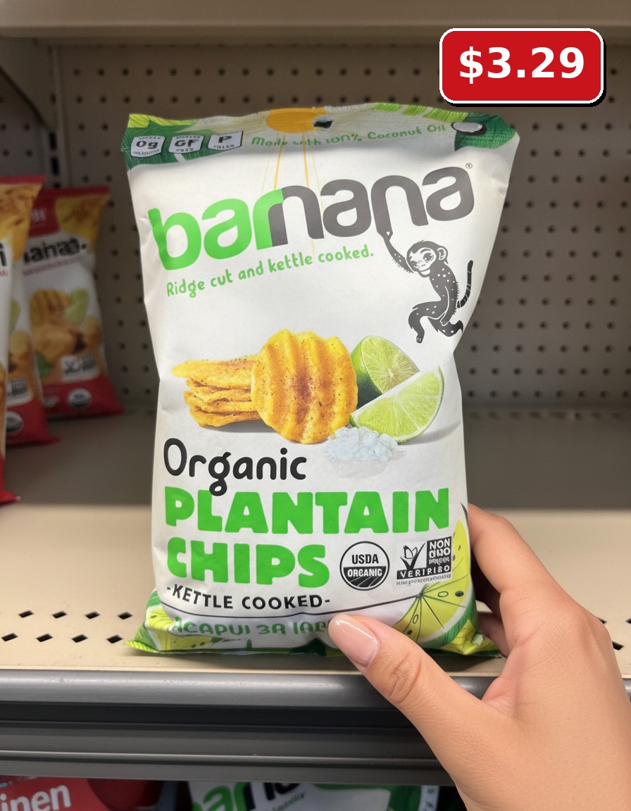 banana Organic Plantain Chips