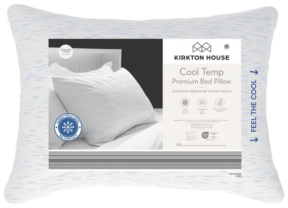 KIRKTON HOUSE Premium Cool Touch Bed Pillow - 