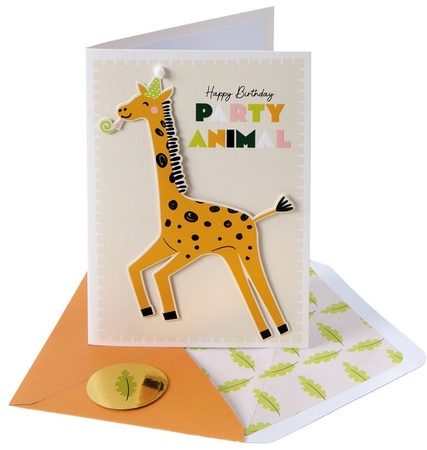 Pembrook Card - Giraffe Birthday - 