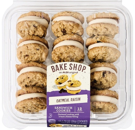 Specially Selected Oatmeal Cookie Sandwich - 