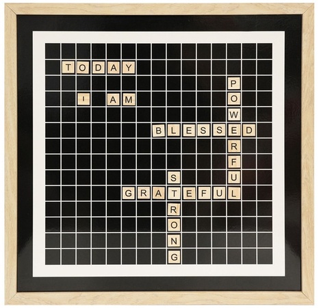 KIRKTON HOUSE Magnetic Wall Games - Letter Board
