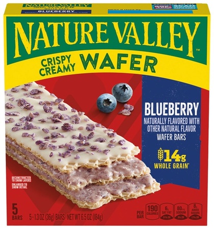 General Mills/Nature Valley Wafer Bars - Blueberry