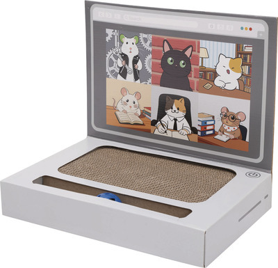 Heart to Tail Cat Scratcher with Catnip