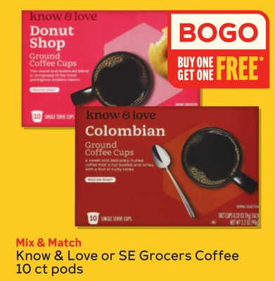 Know & Love or SE Grocers Coffee