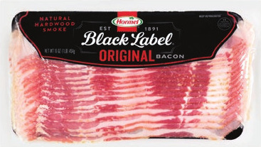 Eckrich Smoked Link or Rope Sausage 13-14 oz or Hormel Black Label Bacon 16 oz