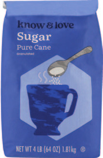 Know & Love Pure Cane Granulated Sugar